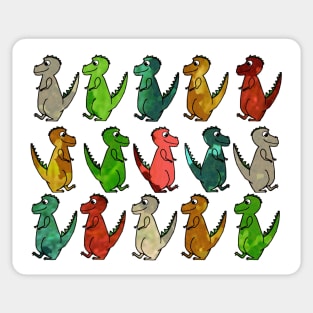 T-Rex Pattern Sticker